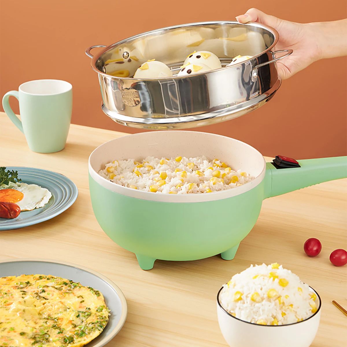 Baby Rice Food - ARIER 24V 220V Çok Fonksiyonlu Elektrikli