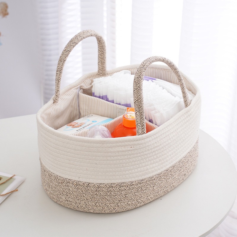Baby Food Bag - Katlanabilir Bebek Bezi Düzenleyici Pamuk Halat