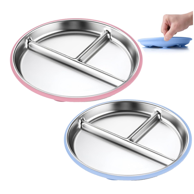 2 adet paslanmaz çelik çocuk t - Plate Suction Toddler incelemesi ve fiyatı