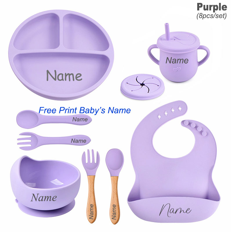 8 adet silikon sofra seti kişi - Baby Food Logo incelemesi ve fiyatı