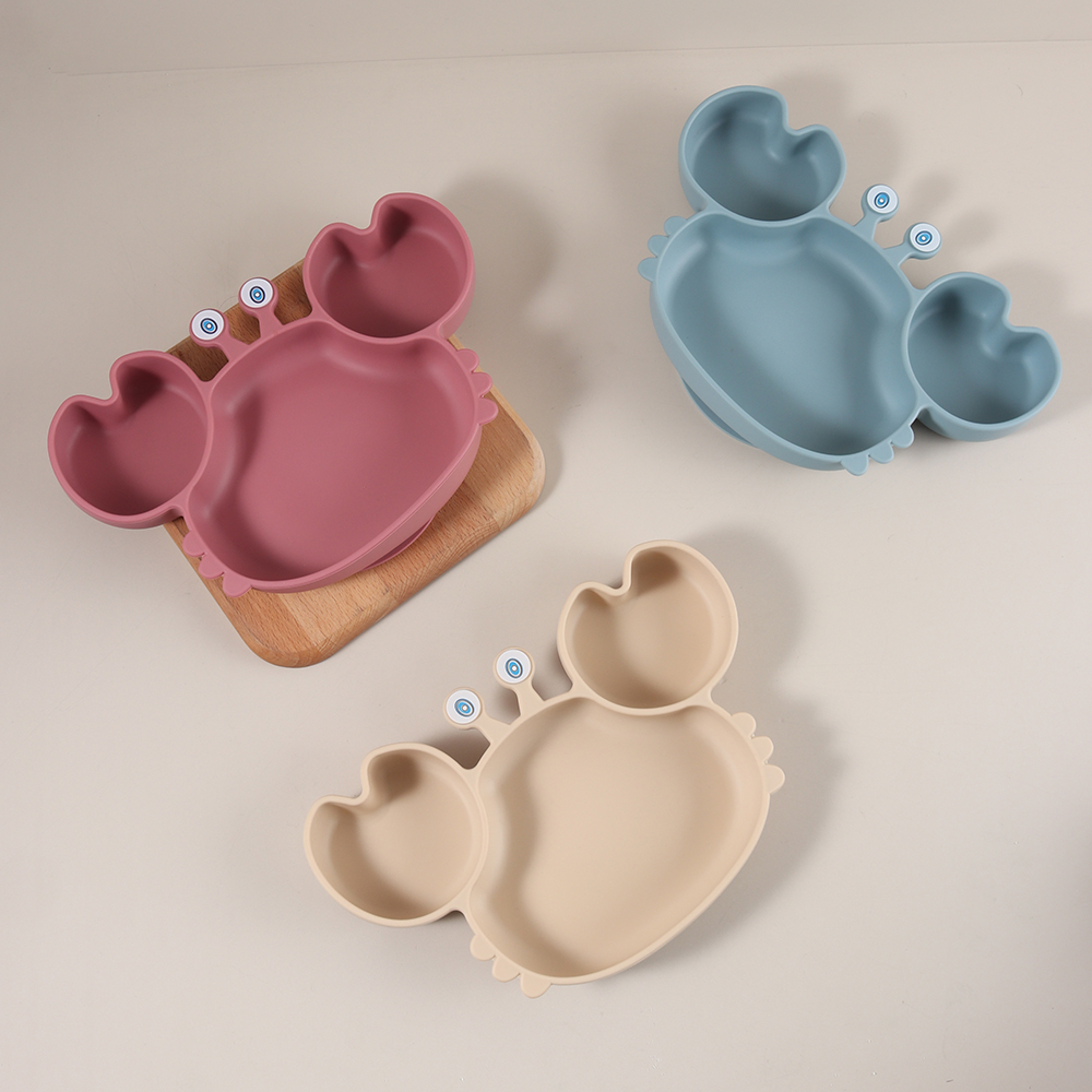 Sevimli Yengeç Şeklinde Siliko - Plate Suction Toddler incelemesi ve fiyatı