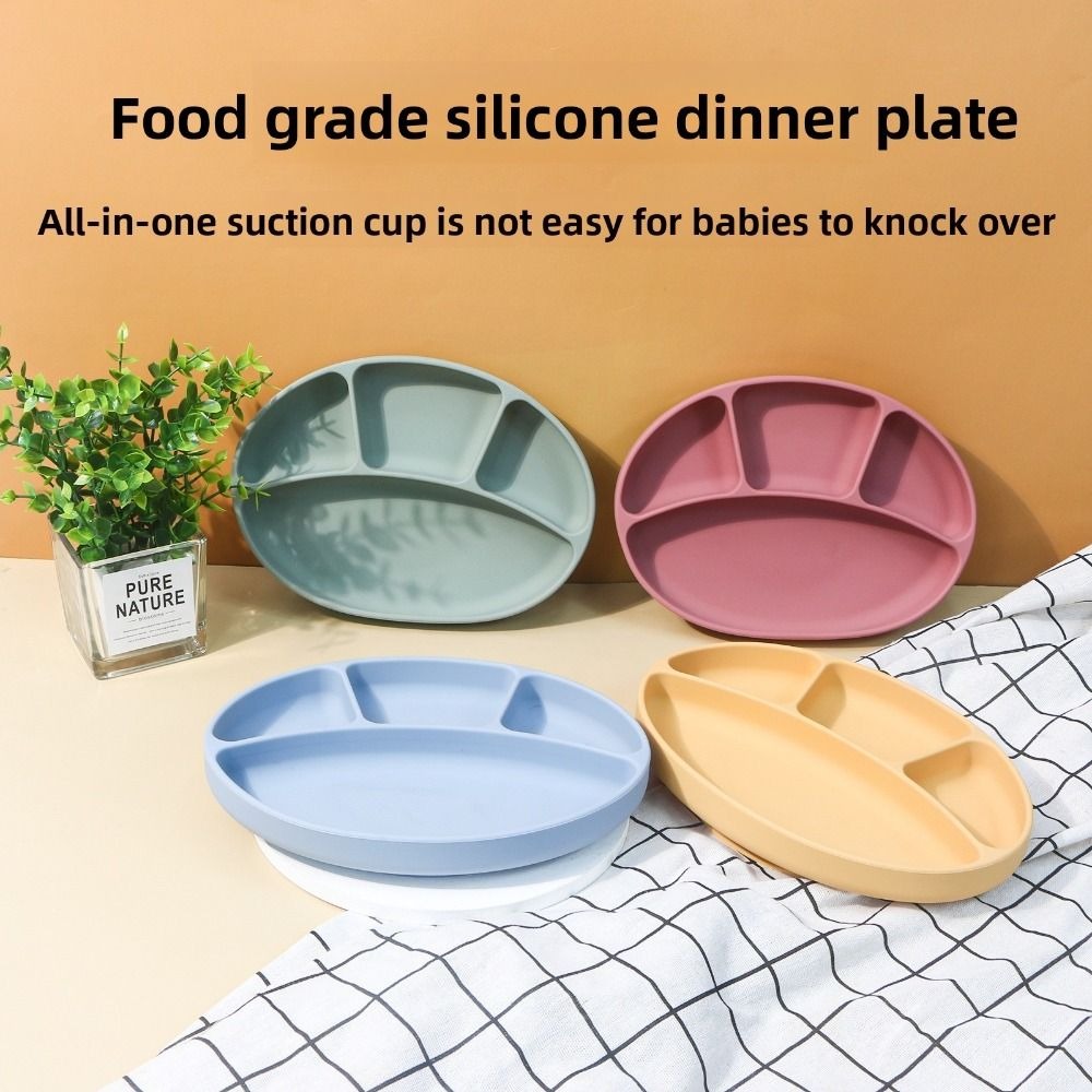 Kaymaz Silikon Bölmeli Tabak B - Plate Suction Toddler incelemesi ve fiyatı