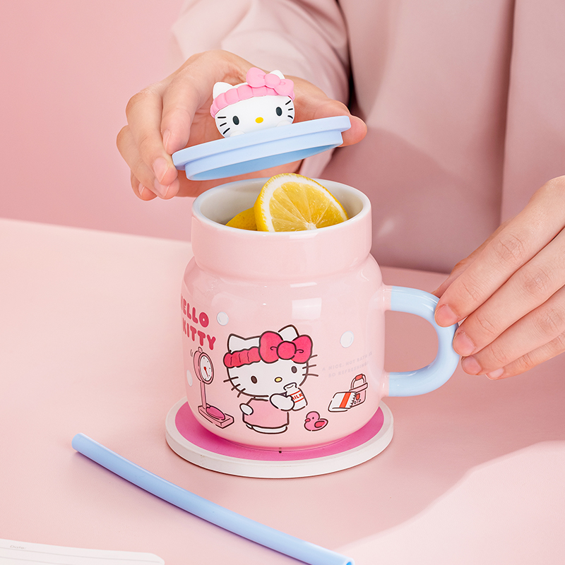 Sanrio 450ml Seramik Kupa Hell - Training Cup Straw incelemesi ve fiyatı