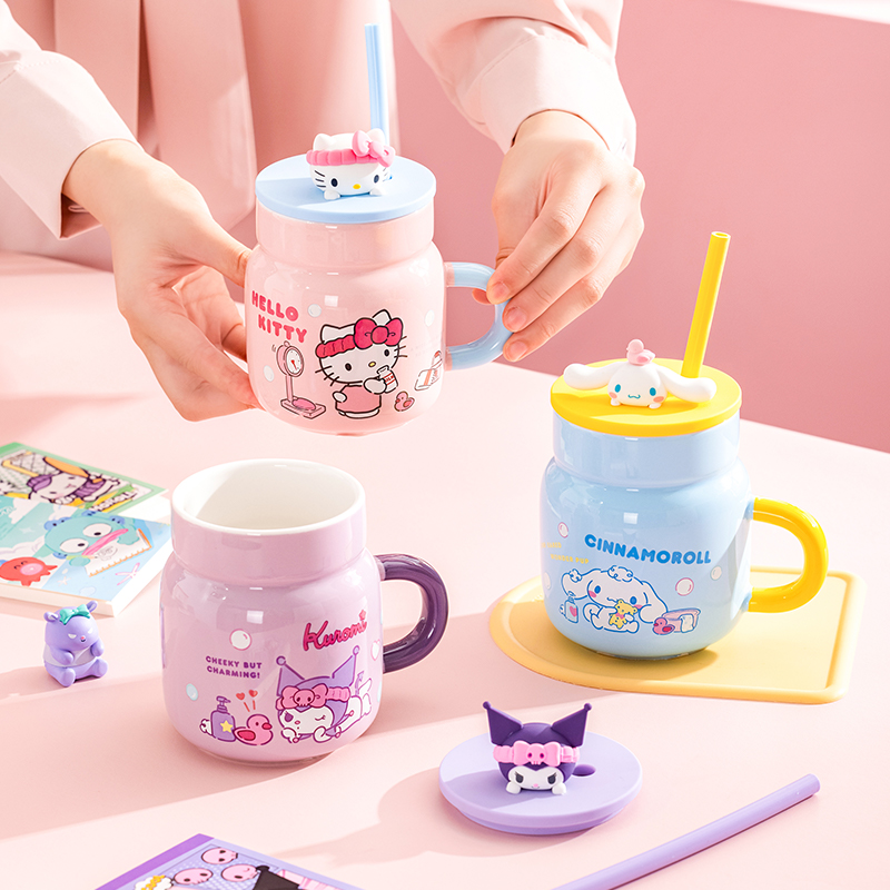 Sanrio 450ml Seramik Kupa Hell - Training Cup Straw incelemesi ve fiyatı