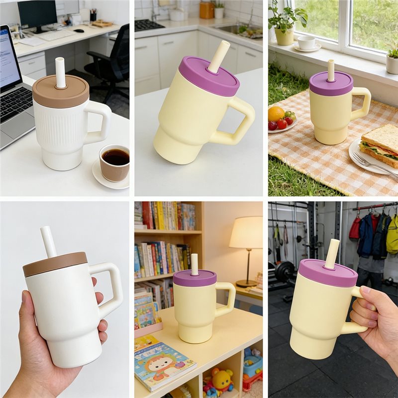 LNHF Mini Araba Bardağı 12 Oz  - Training Cup Straw incelemesi ve fiyatı